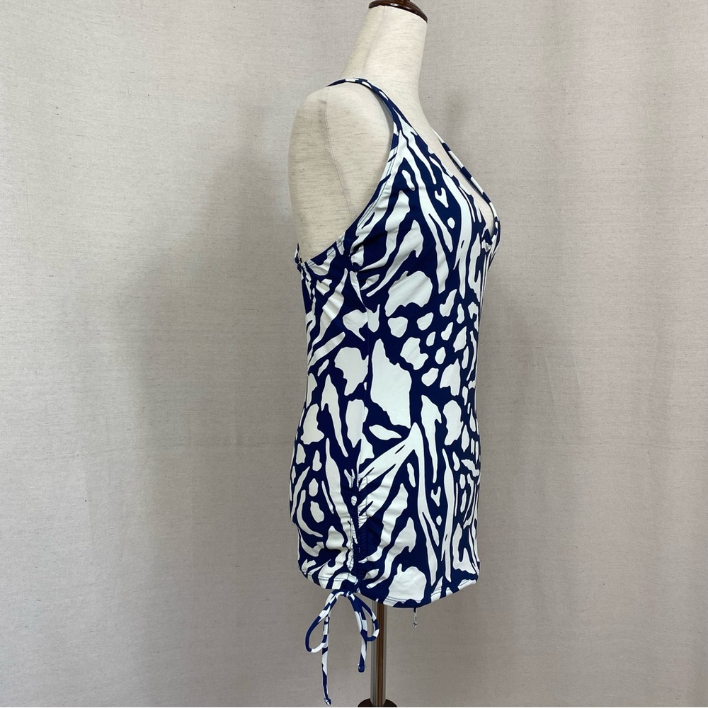 Catalina Swim Top Navy Print - Picture 3 of 9